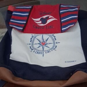 Disney Cruise Line Nautical Backpack - Red, Blue, White